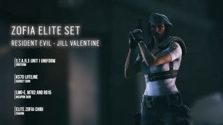 Rainbow Six Siege Resident Evil-skin