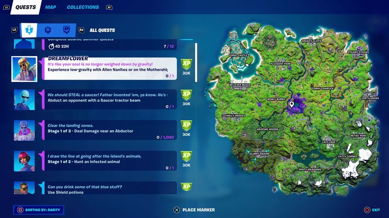 Fortnite Woche 4 Quests Saison 7