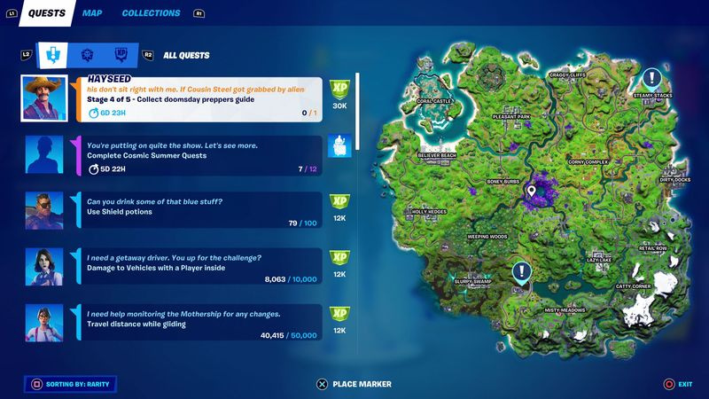 Fortnite Woche 4 Quests Saison 7