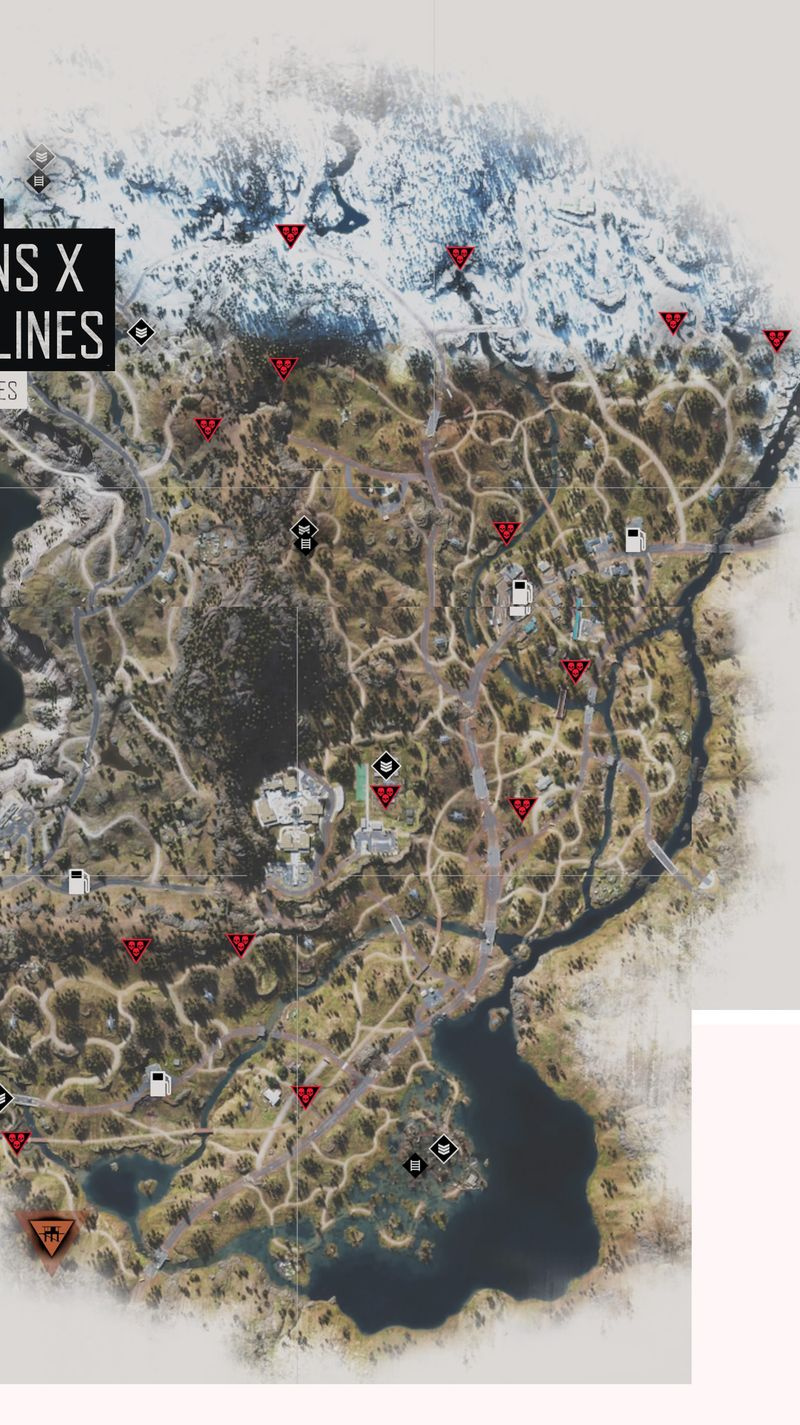 Days Gone Horde platser: Highway 97