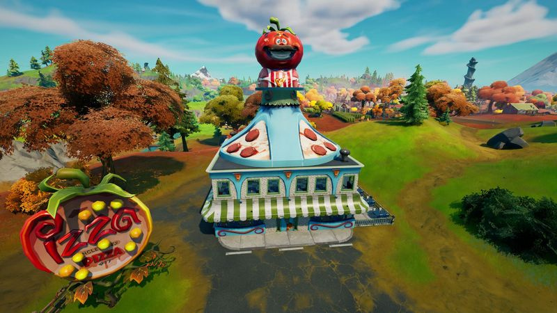 Fortnite Durrr Burger och Pizza Pit platser