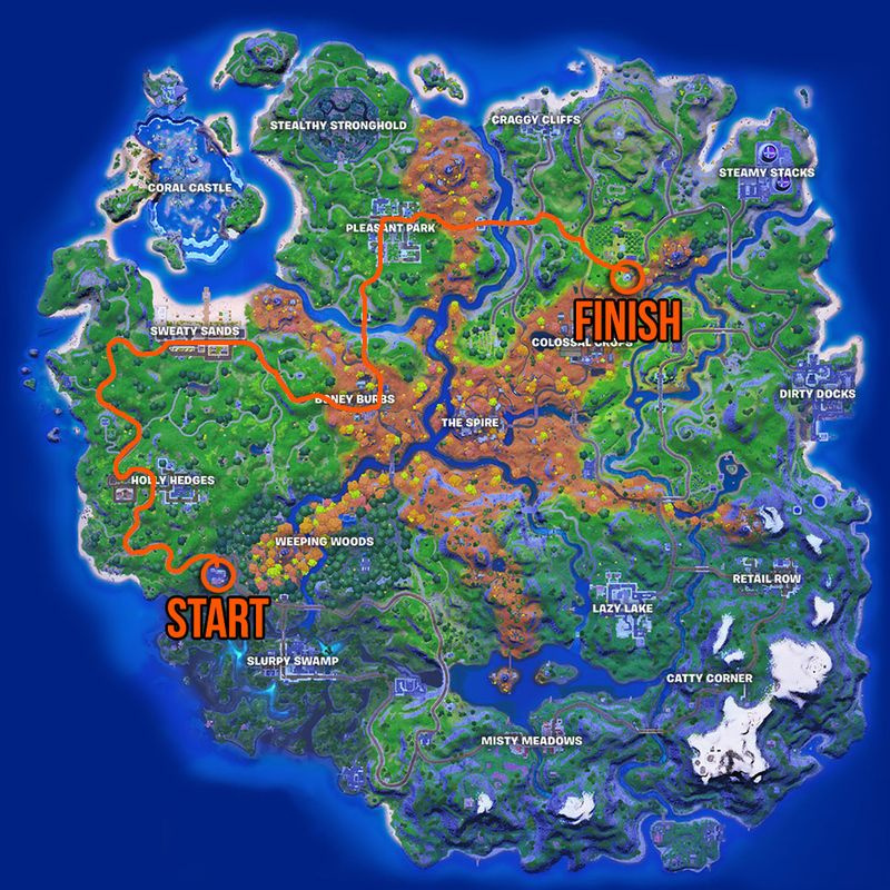 Fortnite Durrr Burger och Pizza Pit kör