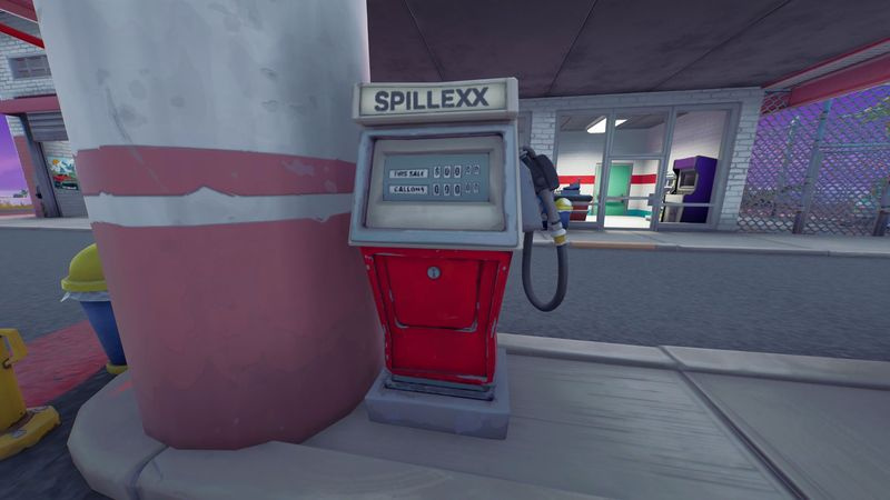 Fortnite Gas Pumps platser