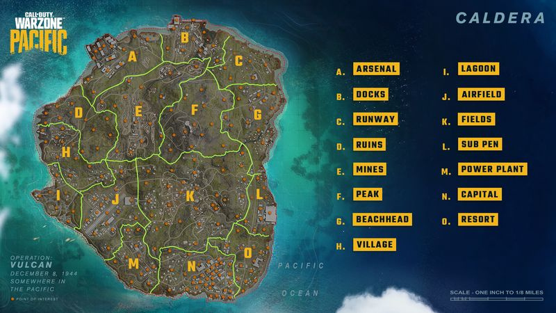 Warzone Pacific seizoen 1