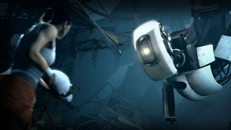 beste sci-fi-spellen - portal 2