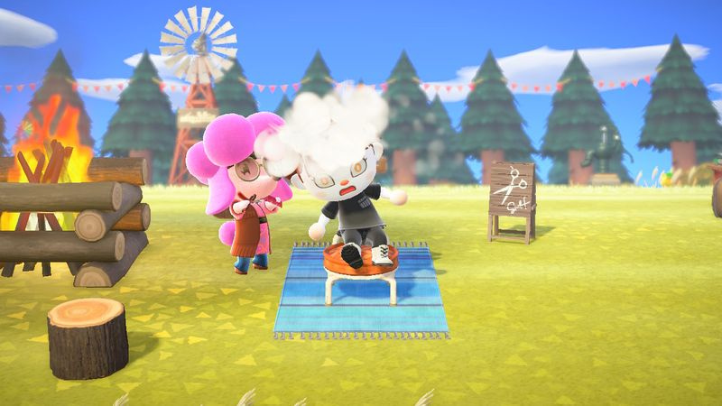 Animal Crossing: New Horizons acconciature Harriet