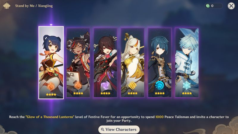 Genshin Impact Lantern Rite -festivaali