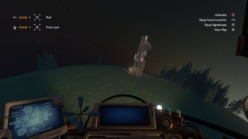 Outer Wilds DLC start radiotoren