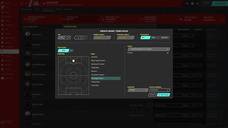 Tips för Football Manager 2020: Scoutuppdrag