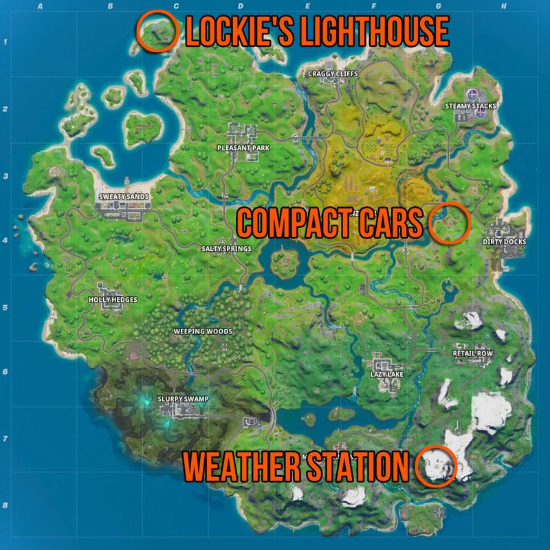 Fortnite Dance på Compact Cars, Lockie