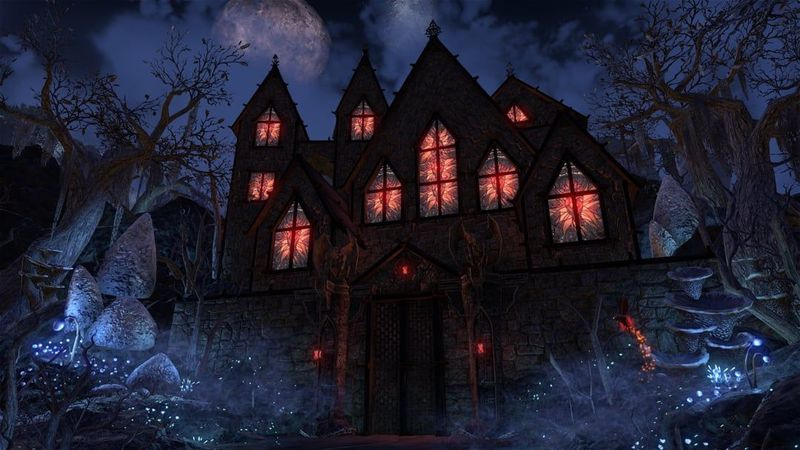 Vampyrhus exteriör av