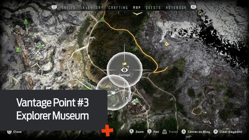 Horizon Zero Dawn Vantage Points 3 - Tutkimusmuseo