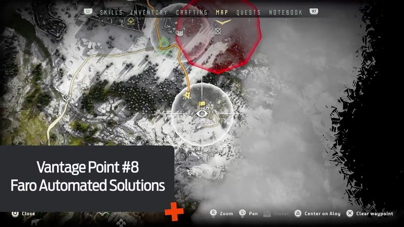 Horizon Zero Dawn Vantage Points 8 - Faron automatisoidut ratkaisut