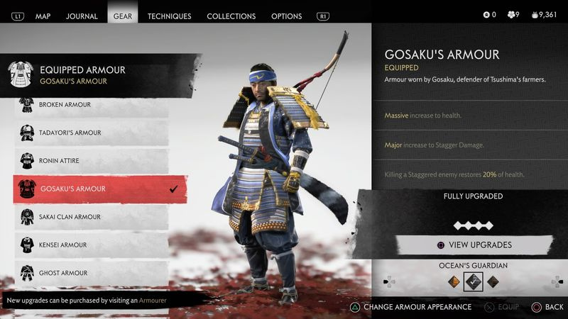 Tsushiman haamu Sly Cooper pääsiäismuna: Gosaku
