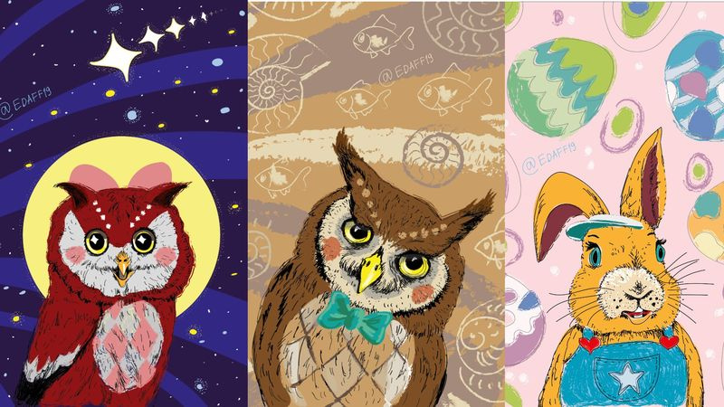 Animal Crossing: New Horizons realistiske portrætter fan art
