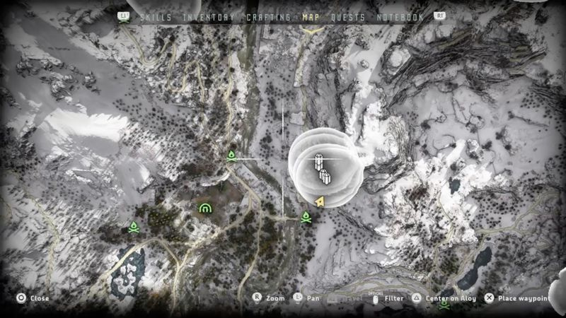 Horizon Zero Dawn: Frozen Wilds bluegleam