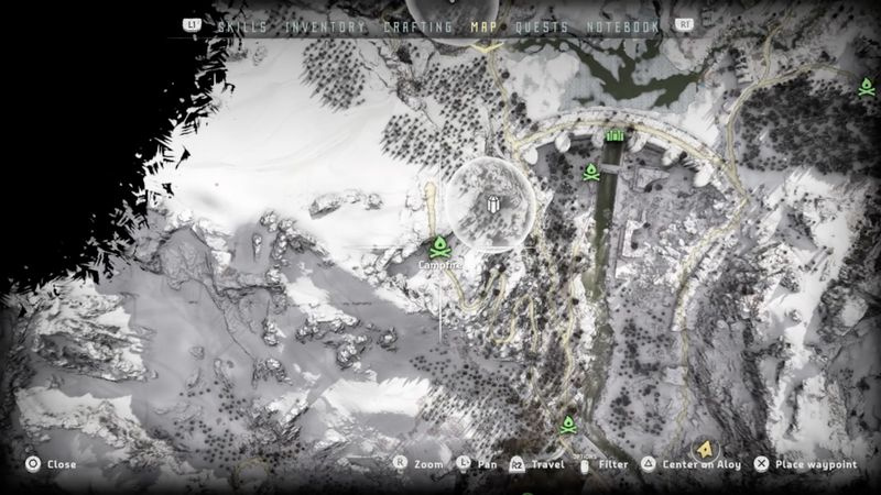 Horizon Zero Dawn: Frozen Wilds bluegleam