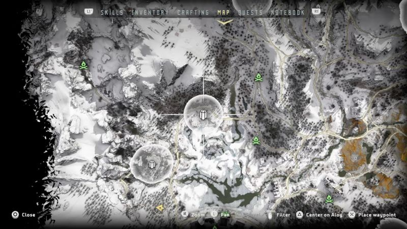 Horizon Zero Dawn: Frozen Wilds bluegleam