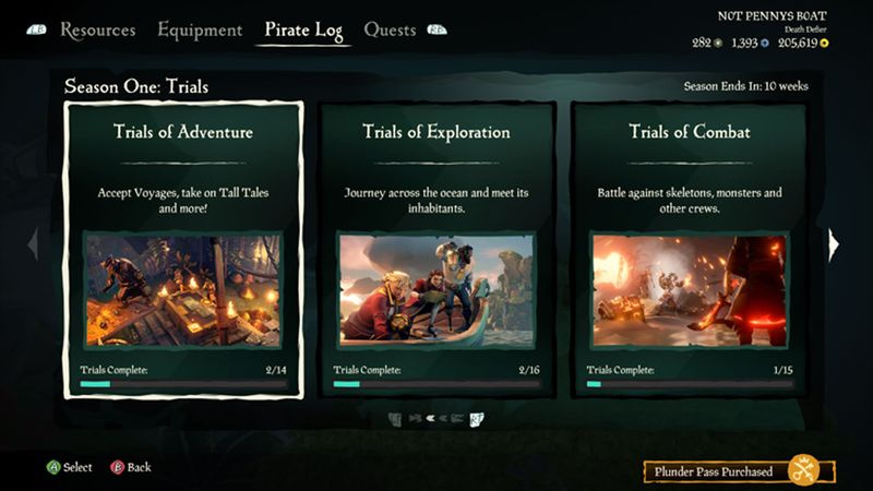 Sea of Thieves Renown