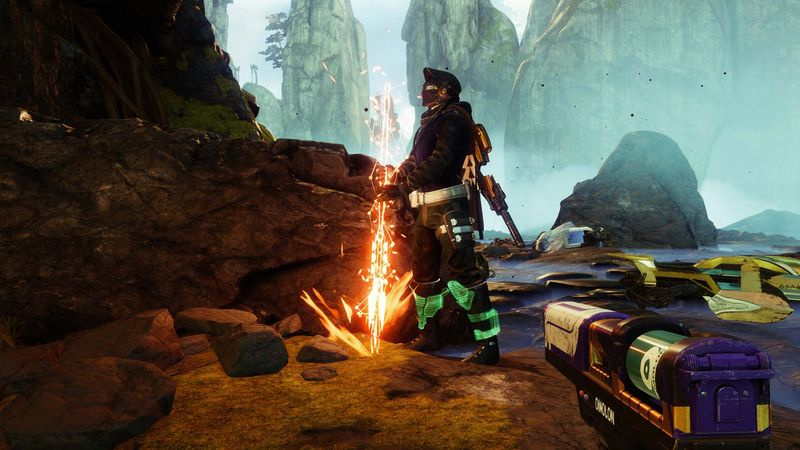 Destiny 2 Promienne Maszyny Tańca Egzotyczne Buty Łowcy losowy Strażnik