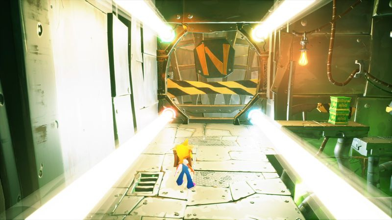 Crash 4-färgad ädelstensdörr