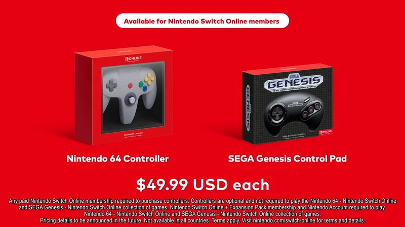 Nintendo Switch Online-uitbreidingspakket