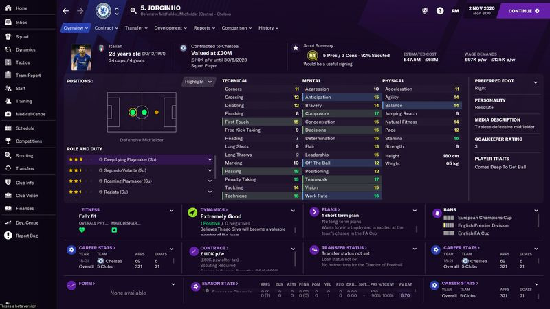 Football Manager 2021 ansigtspakker