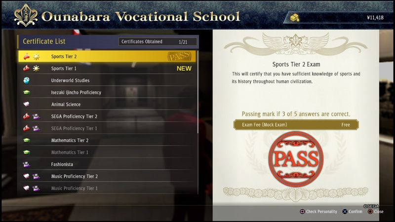 Yakuza 7 -kokeen vastaukset