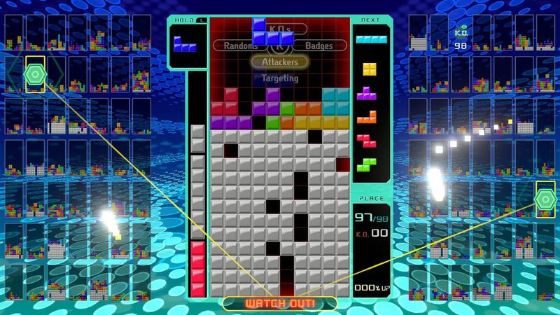 Tetris 99 spazzatura