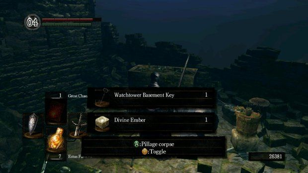 Hitta Embers i Dark Souls Remastered