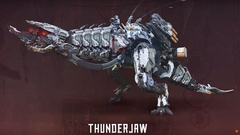 Horizon Zero Dawn Thunderjaw-lokationer
