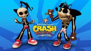 Crash en Coco nieuwe skelet skins Crash 4