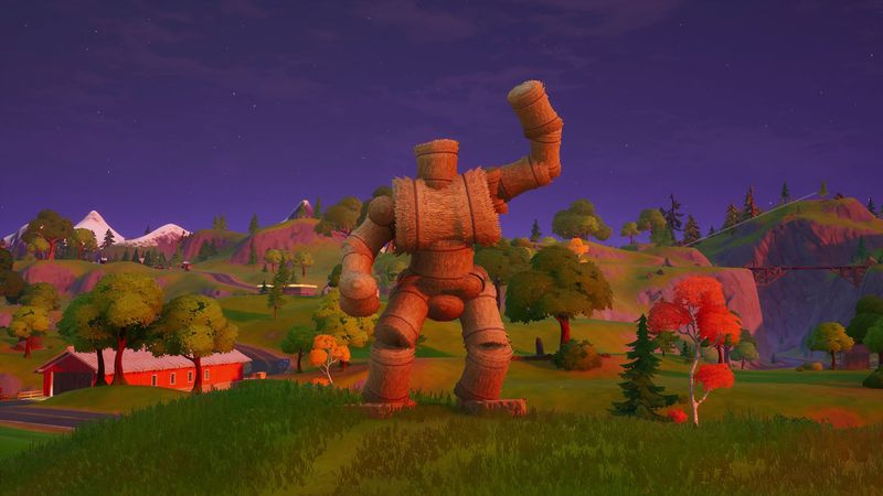 Fortnite Dance at the Pipeman, the Hayman och Timber Tent