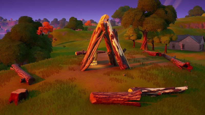 Fortnite Dance at the Pipeman, the Hayman och Timber Tent