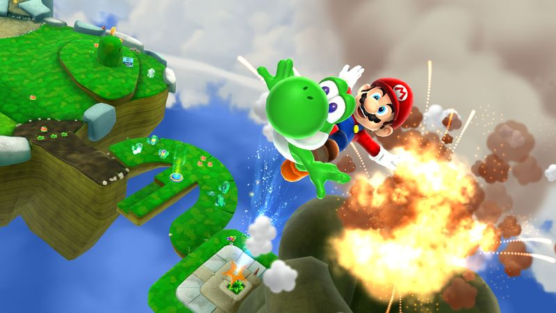 Super Mario-serien er nu synonymt med innovation, som Super Mario Galaxy.