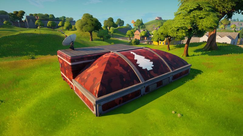 Fortnite Snowmando Outposts platser