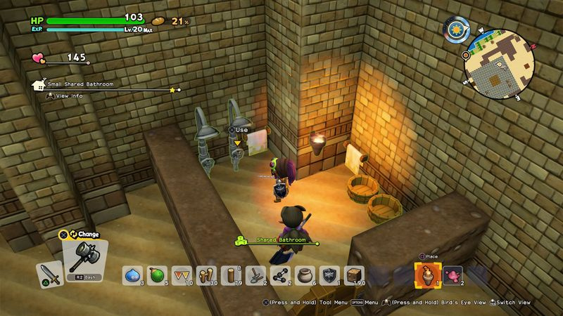Dragon Quest Builders 2 huoneen reseptit