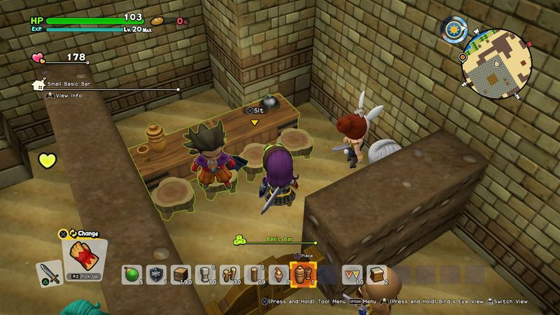 Dragon Quest Builders 2 huoneen reseptit