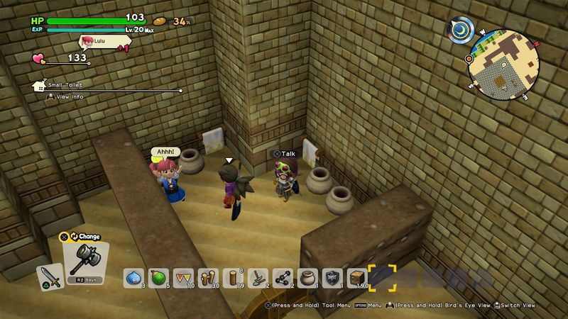 Dragon Quest Builders 2 huoneen reseptit