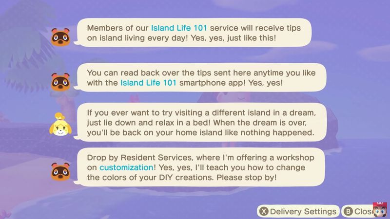 De nieuwe Animal Crossing: New Horizons Island Life 101-app