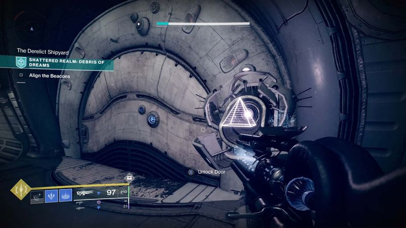 Destiny 2 säsong av den förlorade sönderslagna riket ascendant chest debris of dreams lägerdörrlås