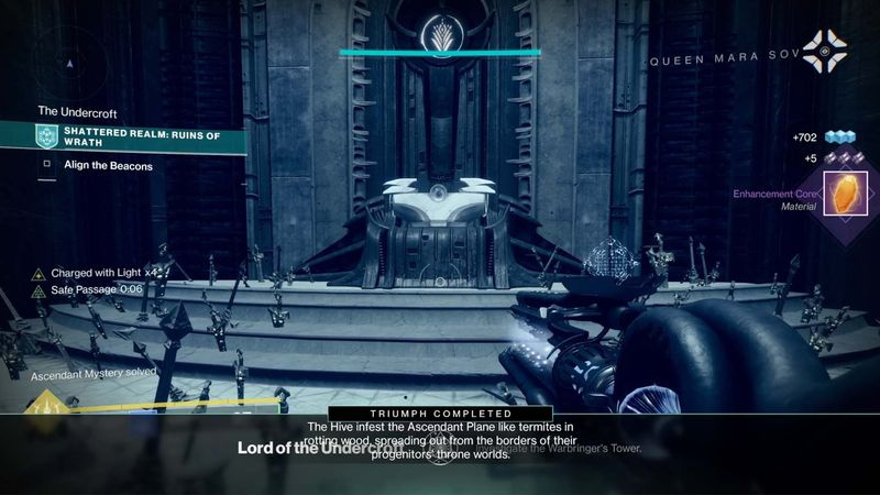 Destiny 2-säsong av den förlorade sönderslagna rikets ascendant-bröstöppning