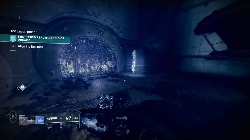 Destiny 2 säsong av den förlorade splittrade riket ascendant kista skräp av drömmar barriär genombrott dörröppning i arenan