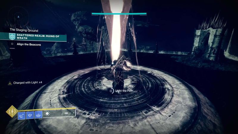 Destiny 2 säsong av den förlorade krossade riket ascendant mysteriekista ruiner av vrede som bär låga till totem