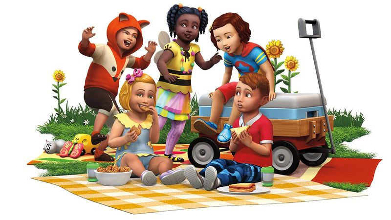 Hur man åldrar ett litet barn i The Sims 4