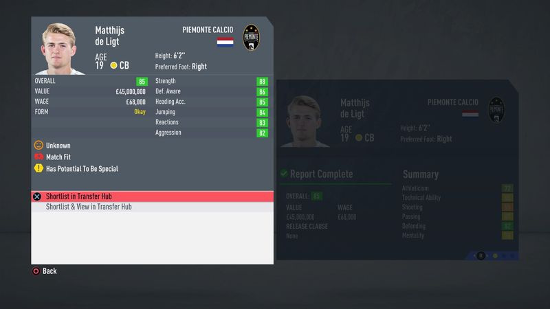 FIFA 20:n paras nuori puolustaja: Matthijs de Ligt