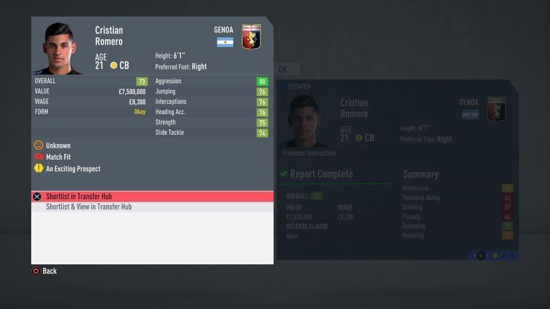FIFA 20:n paras nuori puolustaja: Cristian Romero