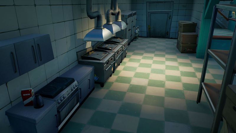Fortnite Restaurant Kitchens-locaties