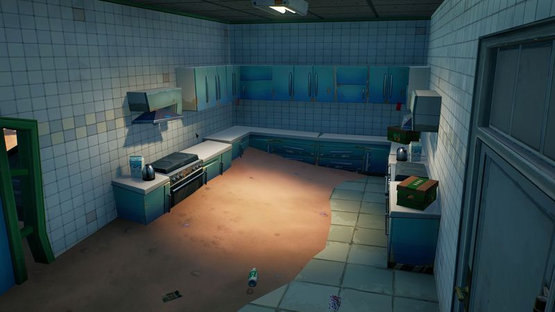 Fortnite Restaurant Kitchens-locaties