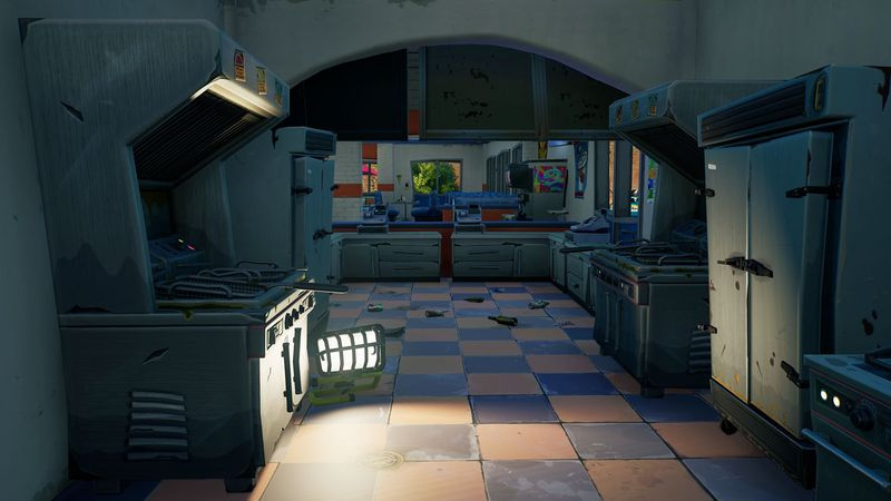 Fortnite Restaurant Kitchens-locaties